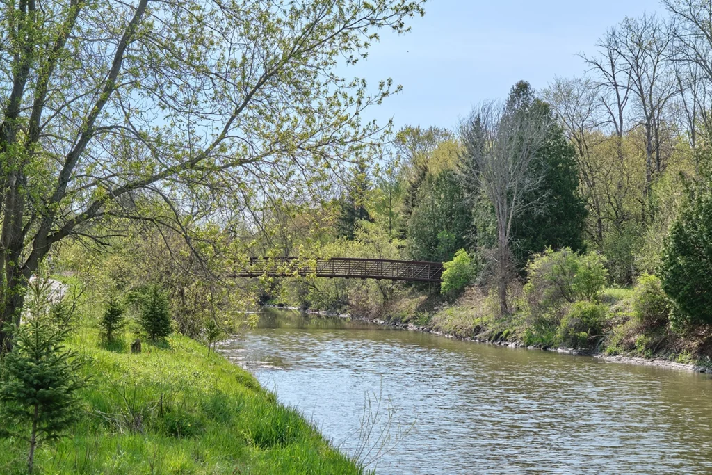 Bridge over creek